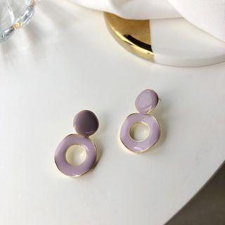 Hoop Dangle Earring 1 Pair - S925silver Earrings - One Size