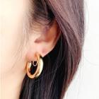 Hook Earring 1 Pair - Clip On Earring - Silver - 3cm