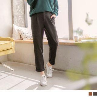 Roll-up Straight-leg Pants