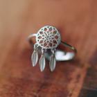 Sterling Silver Dream Catcher Ring
