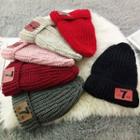 Number Applique Beanie