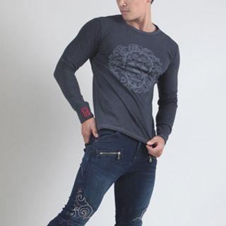Skull-printed T-shirt