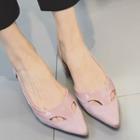 Cutout Pointed Pumps