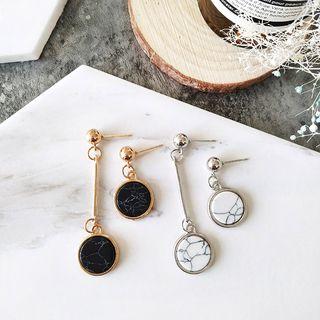 Disc Non-matching Earring