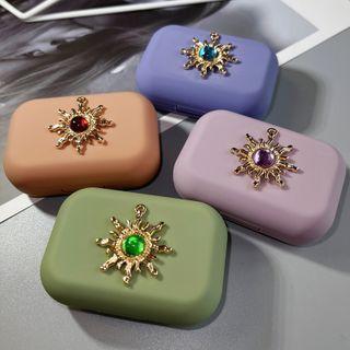 Rhinestone Eyeglasses Case