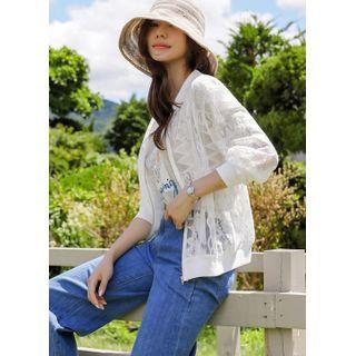 Lace Blouson Jacket