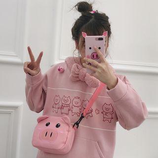 Pig Crossbody Bag As Shown In Figure - One Size
