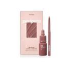 Peripera - Ink Velvet + Lip Liner Set - 2 Colors #01 Rosy Nude