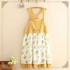 Avocado Embroidered Jumper Dress