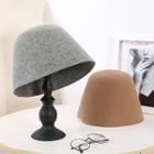 Woolen Vintage Bell-shaped Basin Cap