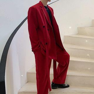 Sashed Oversized Blazer