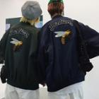 Couple Matching Bee Embroidery Zip Jacket