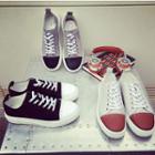Platform Faux Suede Lace Up Sneakers