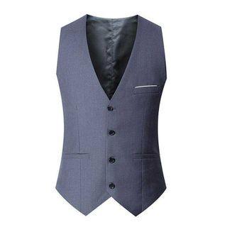 Single-breasted Vest / Bowtie / Necktie