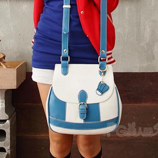 Color-block Shoulder Bag