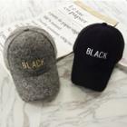 Letter Knit Baseball Cap