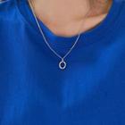 Circle-pendent Necklace