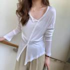 Asymmetrical Light Jacket