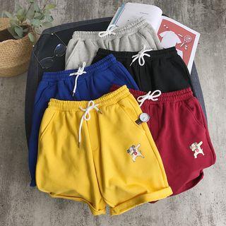Dog Printed Shorts