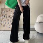 Plain Velvet Pants