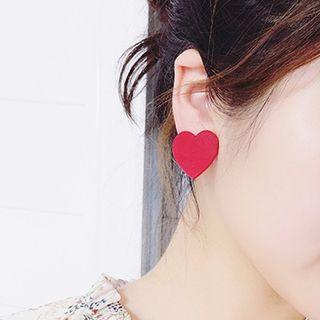 Non Matching Heart Earrings