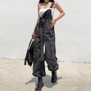 Belted Cargo Jumper Pants