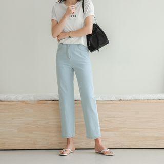 Band-waist Relaxed-fit Jeans