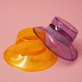 Transparent Pvc Bucket Hat