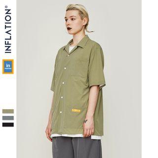 Couple Loose-fit Printed Shirt