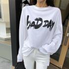 Bad Day Lettered T-shirt
