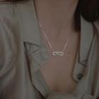 Pin Sterling Silver Necklace