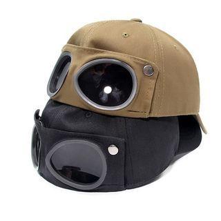 Aviator Glasses Decorate Baseball Cap