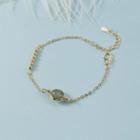 Crystal Bead Alloy Bracelet Bracelet - Moon Stone - Bead - One Size