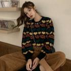 Jacquard Sweater Multicolor - One Size