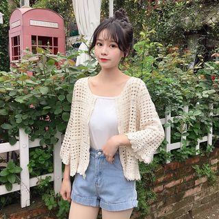 Cutout Long-sleeve Light Jacket