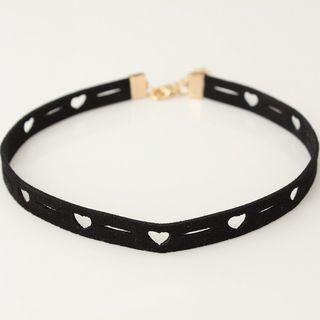 Heart Cutout Choker