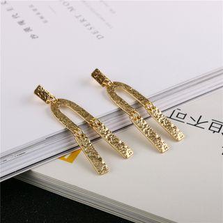U-shape Metallic Earring