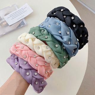 Rhinestone Quilted Headband