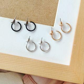 Metal Open Hoop Earring