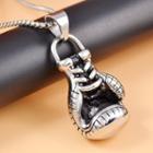 Stainless Steel Boxing Glove Pendant Necklace
