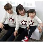Family Matching Star Sweatshirt
