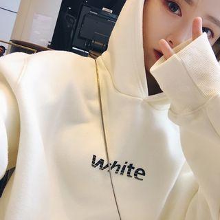 Letter Long-sleeve Hoodie + Pant