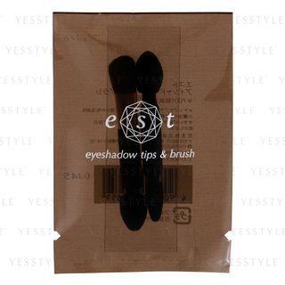 Sofina - Est Eyeshadow Tips & Brush 2 Pcs