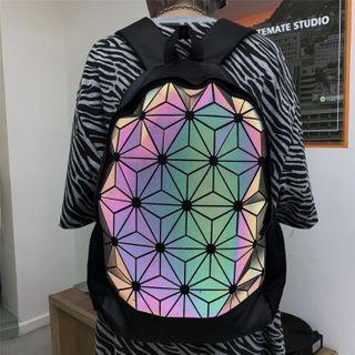 Couple Matching Iridescent Backpack
