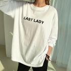 Last Lady Lettered T-shirt