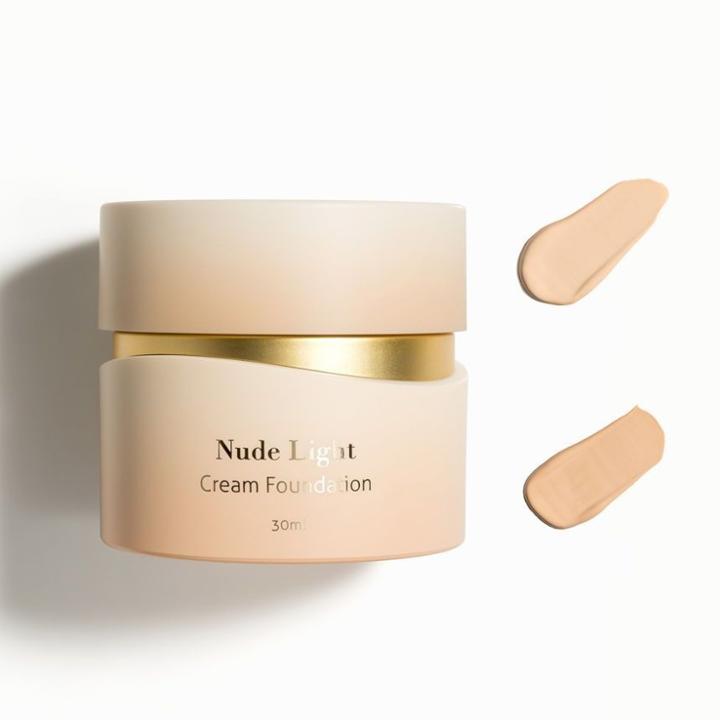 Meko - Nude Light Cream Foundation Spf 25 30ml - 2 Types