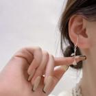 Rose Ear Cuff 1pc - Rose Gold - One Size
