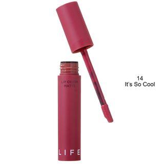 Its Skin - Life Color Lip Crush Matte (18 Colors) #14 Its So Cool