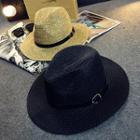 Buckled Straw Hat