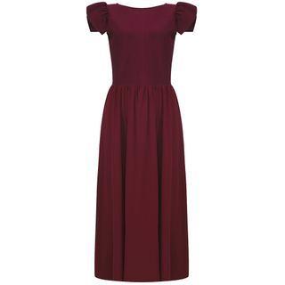 Sleeveless Ruffled A-line Cocktail Dress